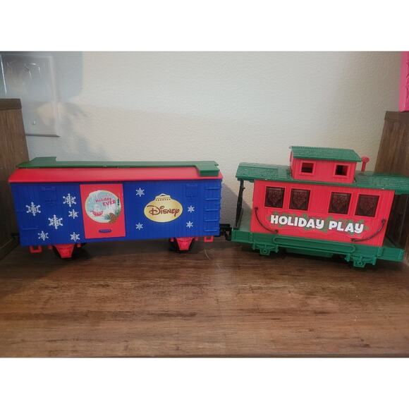 Disney Mickey Mouse and Friends Christmas Train Caboose Scientific Toys 2 pc. - Picture 12 of 12